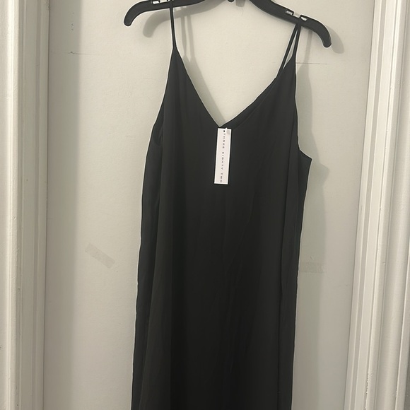NWT Revolve Three Eighty Two Lachlan Slip Maxi Dress in Black - Picture 3 of 9